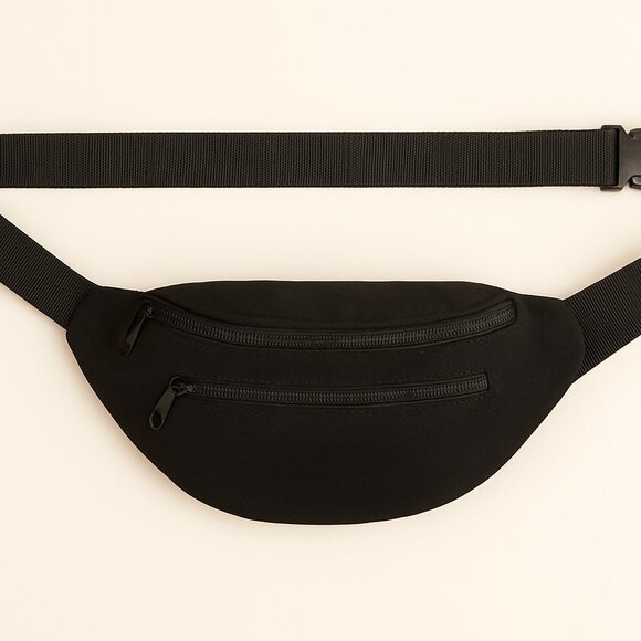 Black Fanny Pack with Adjustable Strap – Brand New - Picture 3 of 3